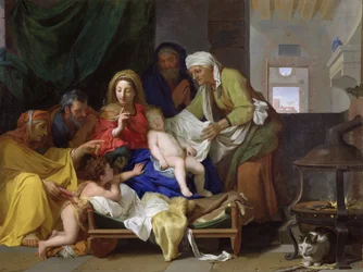 De slapende Christus, 1655